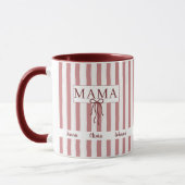 Personalisierter Name Neues Mutter-Vater-Geschenk Tasse (Links)