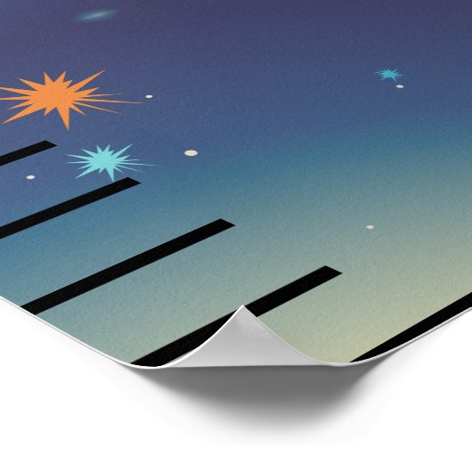 Personalisierter Name Niedlich Baby Boy Growth Cha Poster (Ecke)