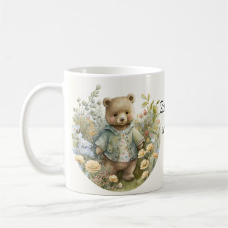 Personalisierter Name Niedlich Teddy Bear Tasse