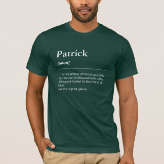 Personalisierter Name Nomen Definition Spaß minima T-Shirt
