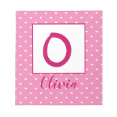 Personalisierter Name Notizblock (Vorderseite)