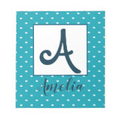 Personalisierter Name Notizblock (Vorderseite)