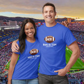 Personalisierter Name, Nummer, Team T-Shirt