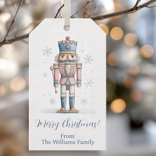 Personalisierter Name Nussknacker Weihnachten Geschenkanhänger