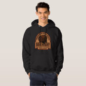 Personalisierter NAME Old Oak Barrel Bierbrauerei  Hoodie (Vorne ganz)