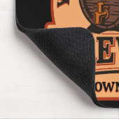 Personalisierter NAME Old Oak Barrel Bierbrauerei Mousepad (Ecke)