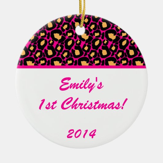 Personalisierter Name Ornament (Vorne)