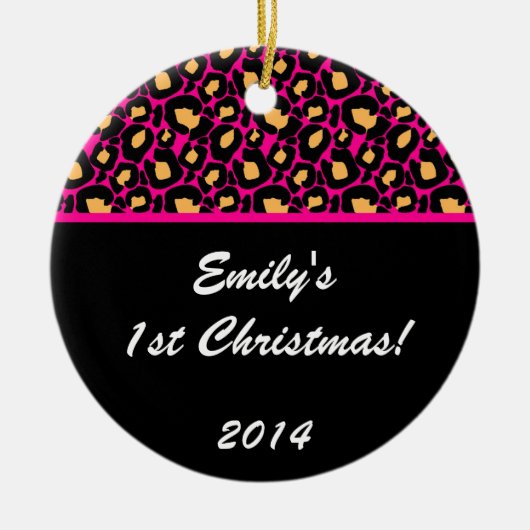 Personalisierter Name Ornament (Vorne)