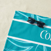 Personalisierter Name & Ort See/Strandtuch Strandtuch (Beispiel)