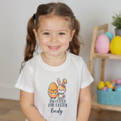 Personalisierter Name Oster Bunny Egg zitiert Kleinkind T-shirt