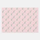 Personalisierter Name Osterverpackungspapierblätte Geschenkpapier Set (Vorderseite 2)