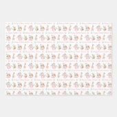 Personalisierter Name Osterverpackungspapierblätte Geschenkpapier Set (Vorderseite)