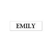 Personalisierter Name Permastempel (Design)