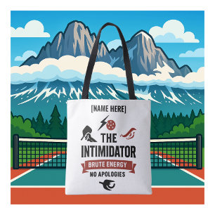Personalisierter Name Pickleball Intimidator Tasche