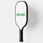 Personalisierter Name Pickleball Schläger (Links)