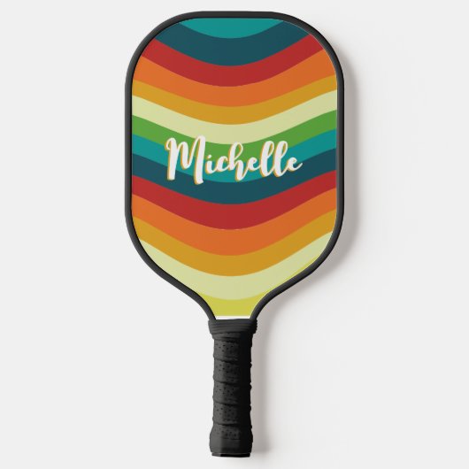 Personalisierter Name Pickleball Schläger (Rückseite)