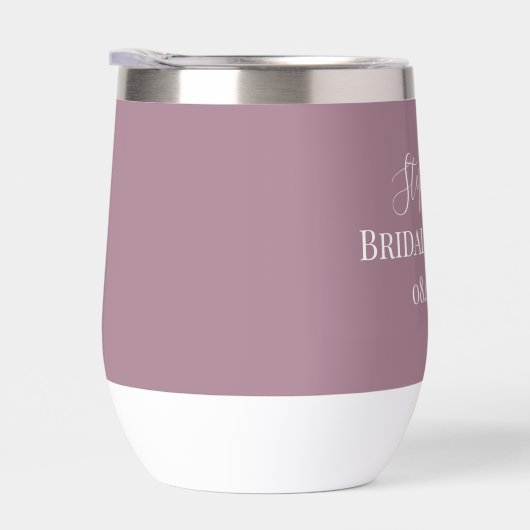 Personalisierter Name Pink Script Monogram (Rechts)