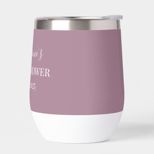 Personalisierter Name Pink Script Monogram (Links)