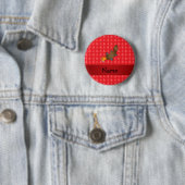 Personalisierter Name Platypus Button (Beispiel)