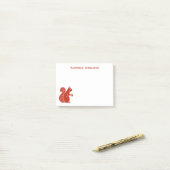 Personalisierter Name Post-it Klebezettel (Auf Schreibtisch)