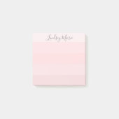 PERSONALISIERTER Name Postit-Notizen Post-it Klebezettel (Vorderseite)