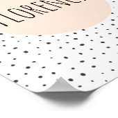 Personalisierter Name Print - Kinderzimmer - Kinde Poster (Ecke)