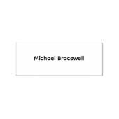 Personalisierter Name Professionelle Holz-Kunst Gummistempel (Stempel)