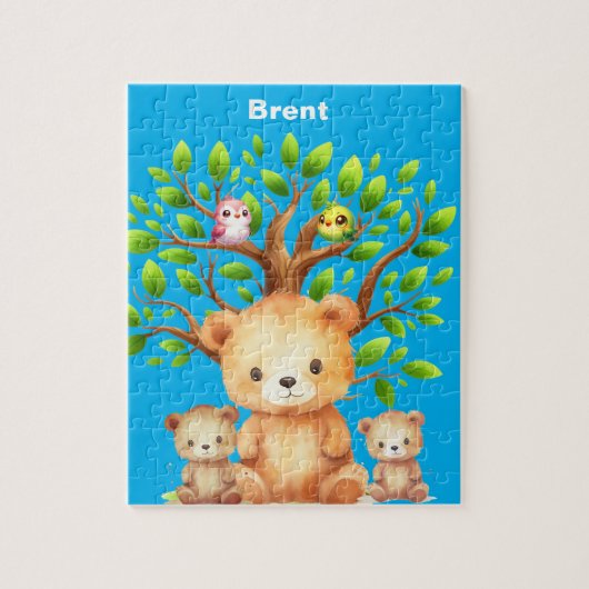 personalisierter Name Puzzle (Vertikal)
