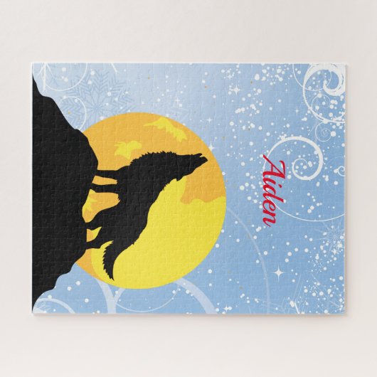 Personalisierter Name Puzzle (Horizontal)