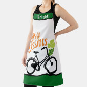 Personalisierter Name, Quotes Irish Sessings Kleeb Schürze (InSitu)