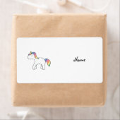 Personalisierter Name Rainbow baby unicorn (Insitu)