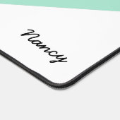 Personalisierter Name Rainbow Custom Personalisier Schreibtischunterlage (Ecke)