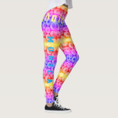 Personalisierter Name Rainbow Leggings (Rechts)