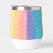 Personalisierter Name Rainbow Script Monogram (Rechts)