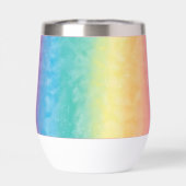 Personalisierter Name Rainbow Script Monogram (Rückseite)