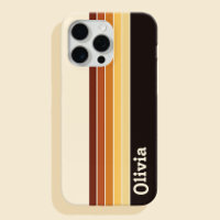 Personalisierter Name Retro-Streifen