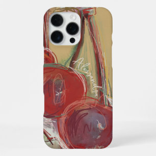 Personalisierter Name Retro Vintage handgezeichnet iPhone 16 Pro Max Hülle