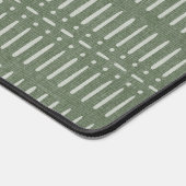 Personalisierter Name Sage Green Modern Boho Offic Schreibtischunterlage (Ecke)