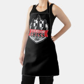 Personalisierter NAME Schachspieler Club Checkmate Schürze (InSitu)