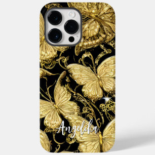 Personalisierter Name Schmetterling Case-Mate iPhone 14 Pro Max Hülle