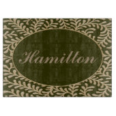 Personalisierter Name Schneidebrett (Vorderseite)