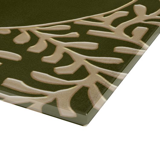 Personalisierter Name Schneidebrett (Ecke)