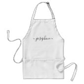 Personalisierter Name Schürze (Vorne)