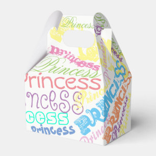 Personalisierter Name Sherbert Pastel Colors Gefäl Geschenkschachtel