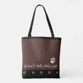 Personalisierter Name Siam Cat Tote Bag Tasche (Rückseite)