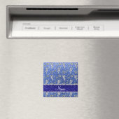 Personalisierter Name Silbermärchen Magnet (In Situ (Geschirrspüler))