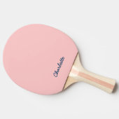 Personalisierter Name Skript vollständig bearbeitb Tischtennis Schläger (Seitenansicht)