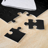 Personalisierter NAME Soldier Skull Duale Guns USA Puzzle (Seite)