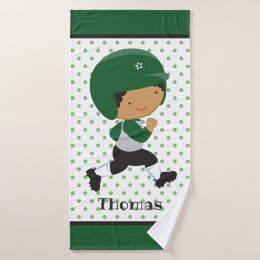 Personalisierter Name Sportboote Kinder Badetuch Badehandtuch (Badehandtuch)