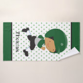 Personalisierter Name Sportboote Kinder Badetuch Badehandtuch (Badehandtuch)